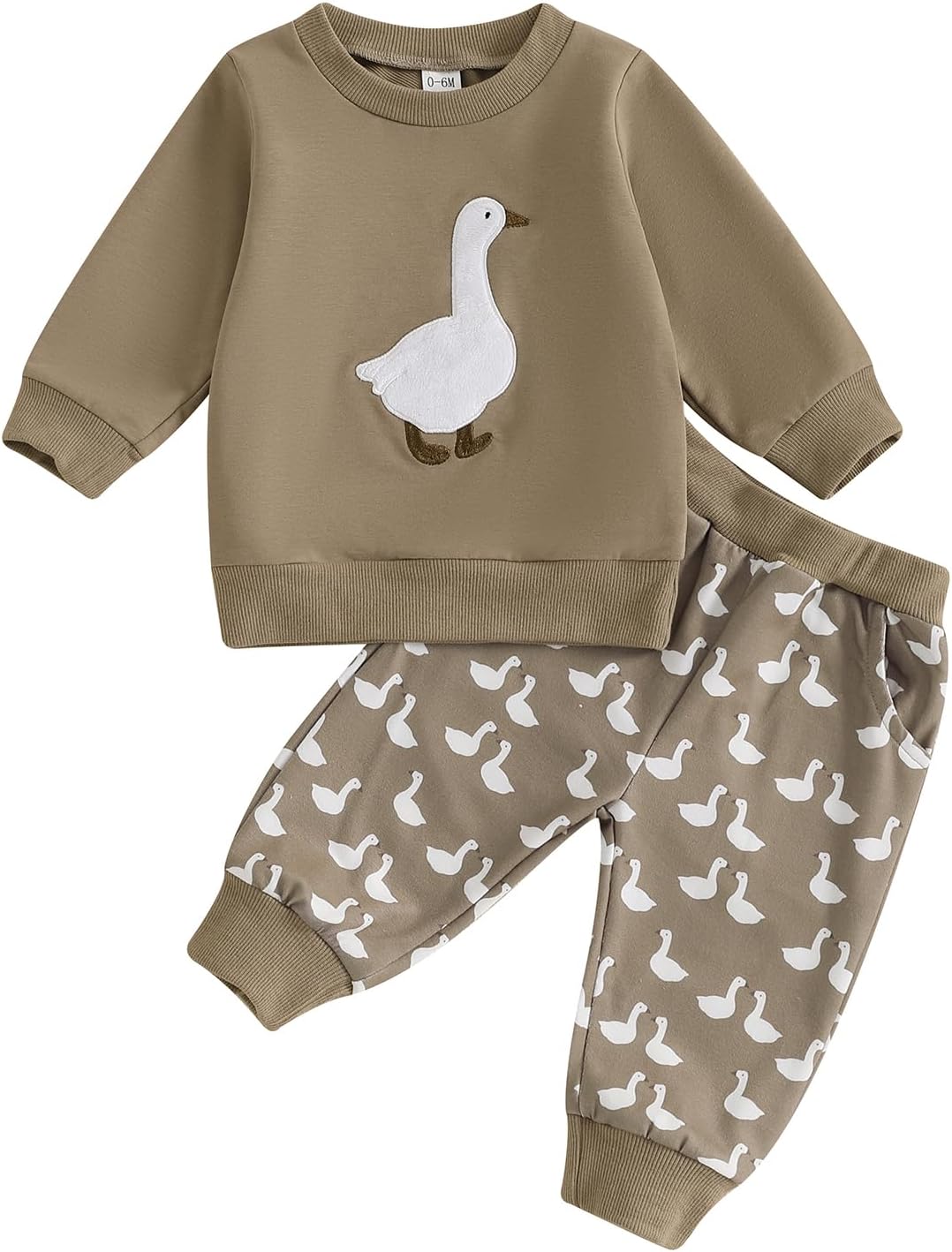 WZTYYDS Toddler Boy Clothes 2T 3T 4T 5T Fall Outfits Baby Pullover & Pants Sets Kids Winter 2Pcs Sweatsuit