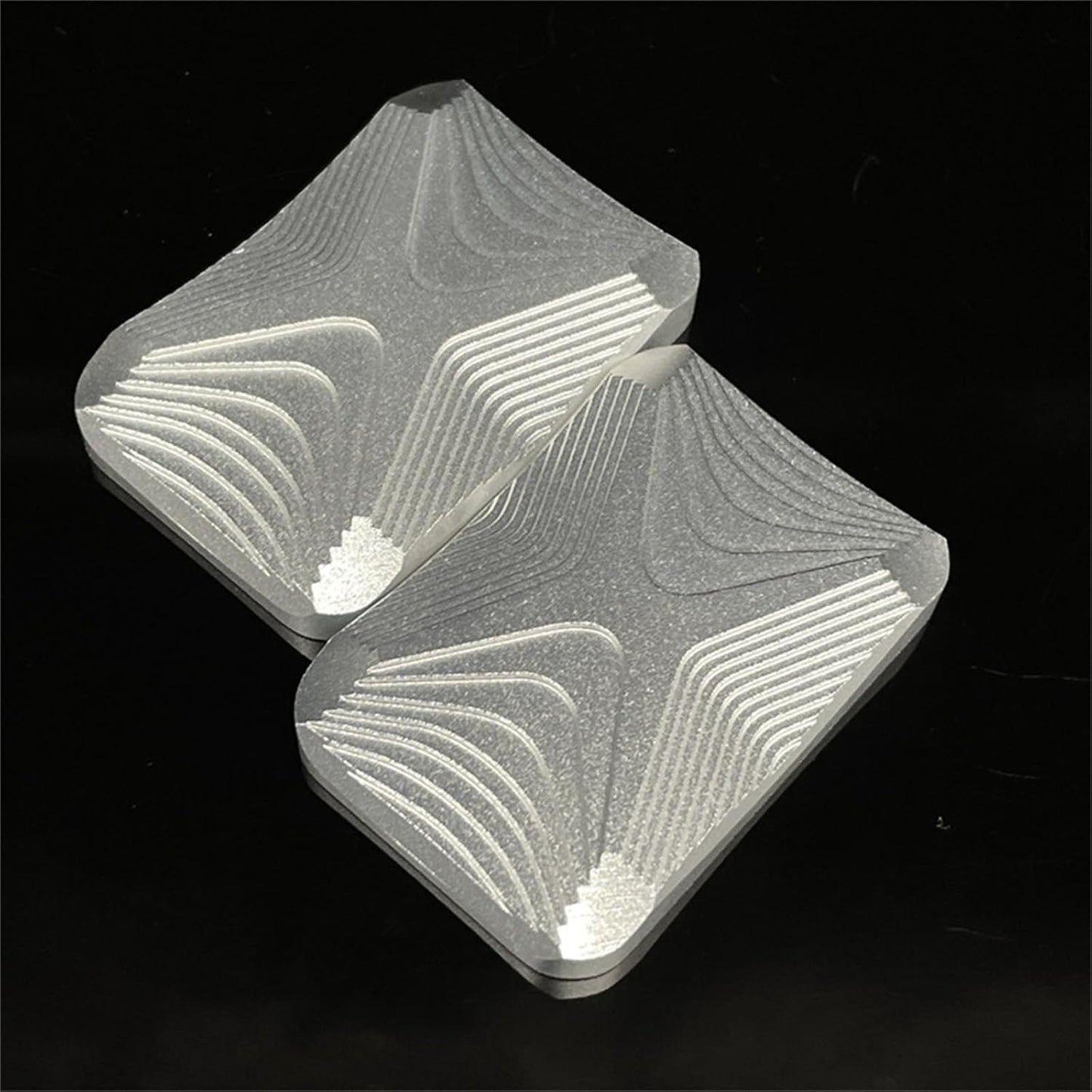 Unrestricted Push 3 Click Haptic Slider EDC Fidget Clicker Metal Fidget Toys ADHD Tool Anti-Anxiety Office Desk Toys Adult Stress Relief Toys (X Alloy Haptic Slider)