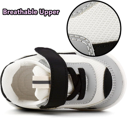 Baby Boy Girl Shoes Infant Non Slip Sneakers Breathable Lightweight Toddler First Walking Shoes 6 12 18 24 Months