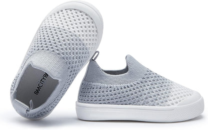 BMCiTYBM Baby Sneakers Girls Boys Lightweight Breathable Mesh First Walkers Shoes 6-24 Months