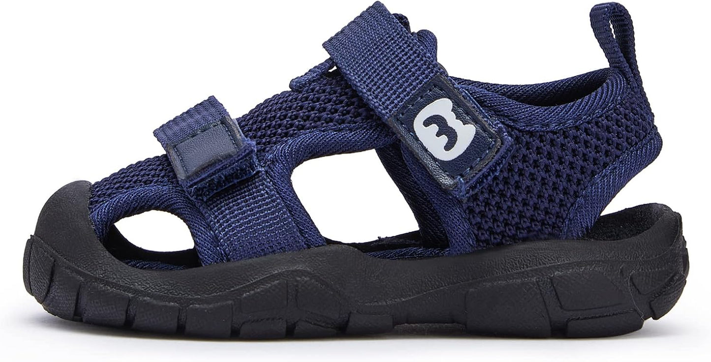 BMCiTYBM Baby Boy Girl Closed Toe Summer Sandals Lightweight Shoes Infant Non-Slip First Walking Sneakers 6 9 12 18 24 Months