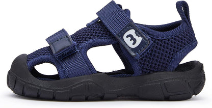 BMCiTYBM Baby Boy Girl Closed Toe Summer Sandals Lightweight Shoes Infant Non-Slip First Walking Sneakers 6 9 12 18 24 Months
