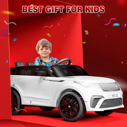 Kids Ride On Car with Remote, Licensed Land Rover Electric Car, Ride On Toys for Kids 3-8 with Mp3