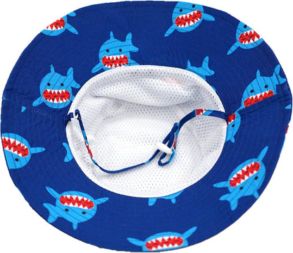 Home Prefer UPF50+ Wide Brim Sun Hat Boys Girls Sun Protection Hat Zoo Beach Swim Safari Bucket Hat for Baby Toddler Kid