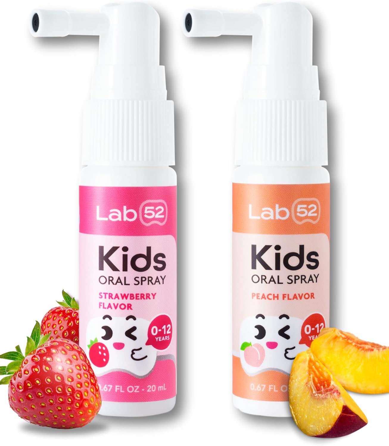 LAB52 Kids Oral Spray, Toddler Toothpaste Helper for Daily Oral Care and Fresh Breath, Children