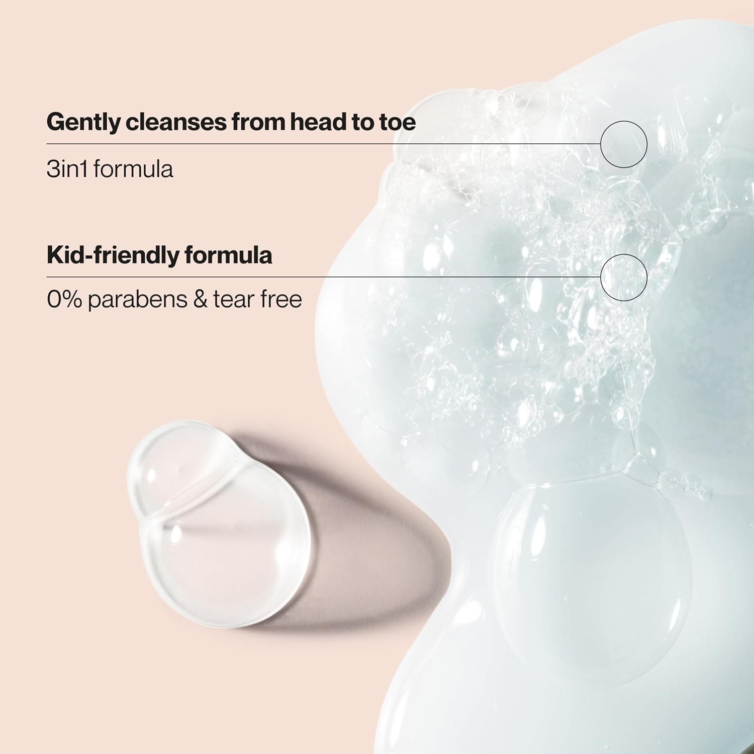 Suave Kids Minions 3-In-1 Shampoo, Conditioner, and Body Wash, For Tear-Free and Gentle Cleansing