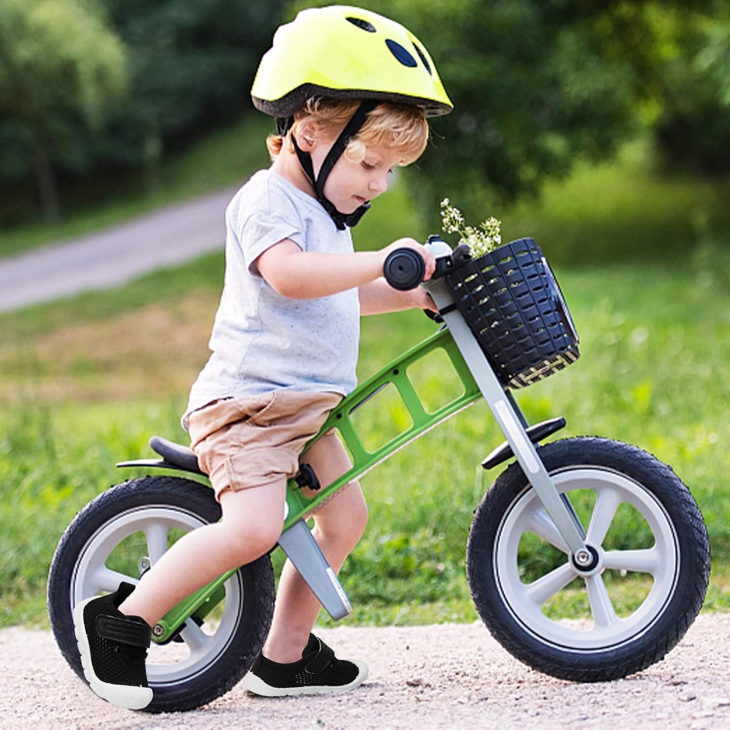 Baby Walking Shoes Toddler Girl Boy Soft Sole Breathable Mesh Slip on Summer Wide Shoes Infant Flexible Lightweight Non-Slip Safer Causal Tennis Shoes Toddler First Walkers Shoes Rubber Soles Outdoor