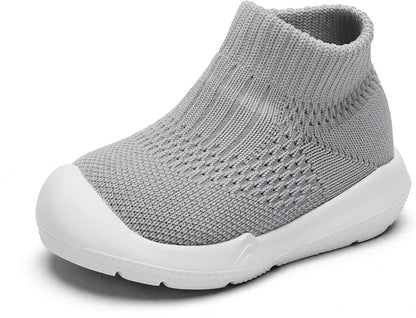 Engtoy Baby Shoes & Socks - Non-Slip Breathable Slippers with Soft Rubber Sole - Baby Boys & Girls Slip On Sneakers