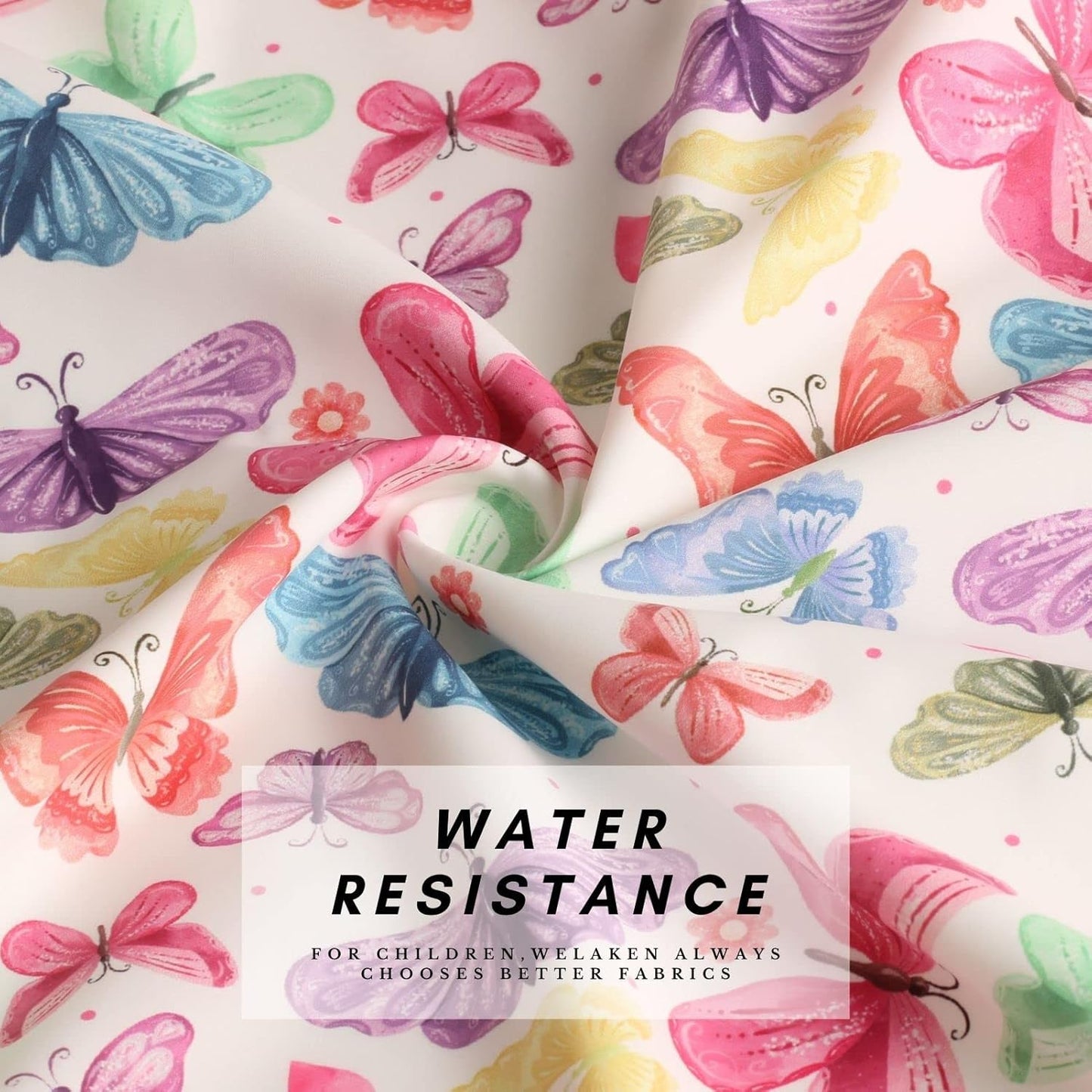 WELAKEN Lightweight Jacket for Girls Kids & Toddler II Girls' Print Water-Resistant Jacket