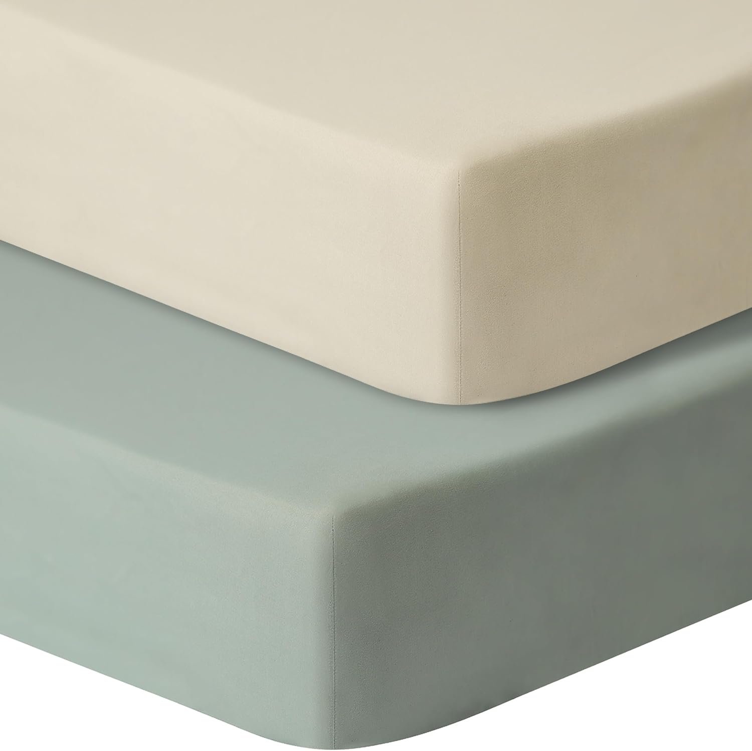 Pack and Play Sheets Fitted, 2 Pack Pack n Play Sheets for Graco Pack n Play Mattress, Unisex