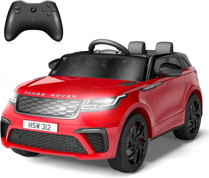 Licensed Land Rover Kids Electric Car, Ride On Toys for 4-8 Year Olds with Mp3 Player, Remote
