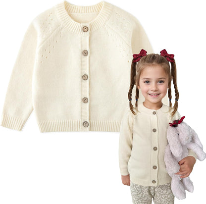 Simplee kids Baby Sweater Animal Leopard Printed Baby Cardigan for Autumn Fall…