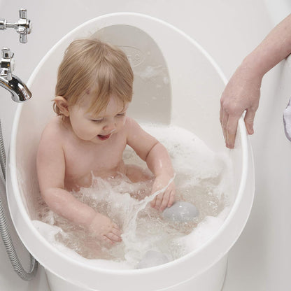 Toddler Bath Tub | Larger Bath for Bigger Kids at Bathtime | Includes Warm and Soft Foam backrest |