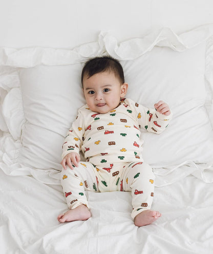 AVAUMA Baby Boys Girls Pajama Set 6M-8T Kids Cute Toddler Snug fit Pjs Cotton Sleepwear