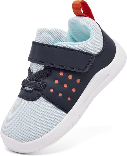 MORENDL Toddler Baby Shoes 0-4 Years Boy Girl Lightweight Breathable Non-Slip Sports Sneakers Running Walking Tennis Barefoot Shoes