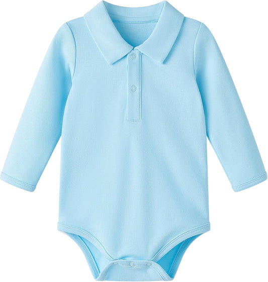 pureborn Baby Boys Girls Bodysuit Super Soft Cotton Romper 0-24 Months