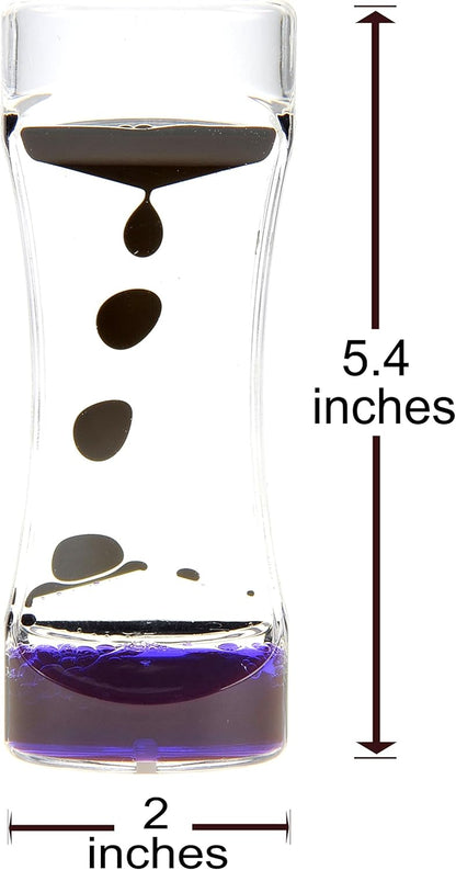 PowerTRC Liquid Motion Bubbler, Relaxing and Calming for Anxiety, Autism & ADHD Fun Bubbler Timer Gift for Kids and Adults