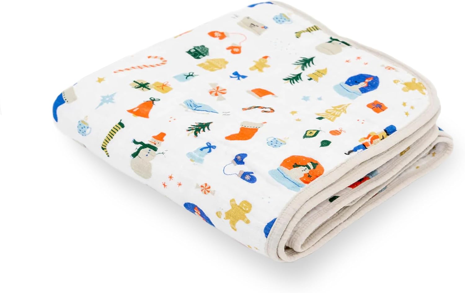 Little Unicorn Original Premium Cotton Quilt | Multi-Layered & Extra-Soft Muslin Fabric |for Babies