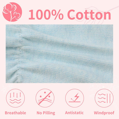 Newborn Baby Mittens Infant No Scratch Gloves Cotton Mitts for Baby Girls Boys