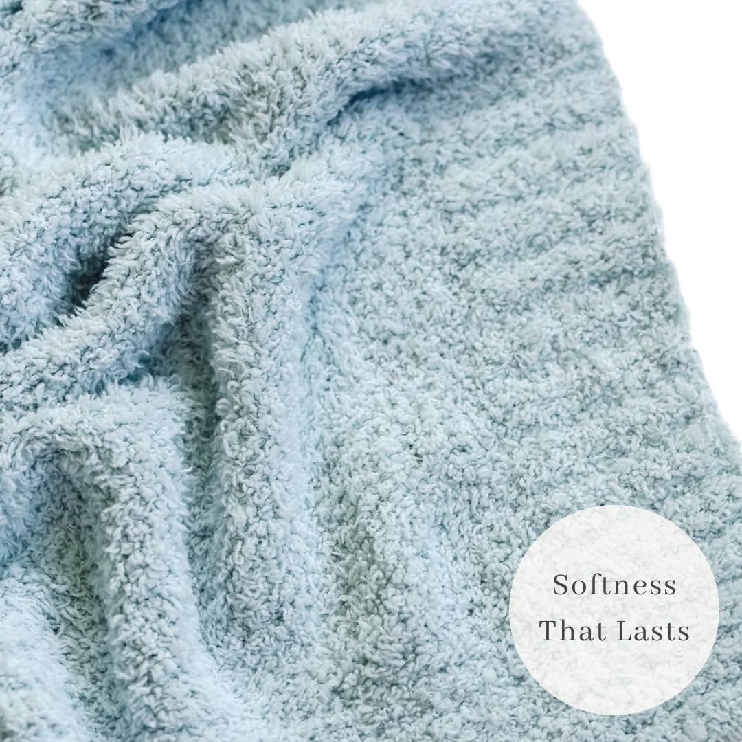 SARANONI Bamboni Luxury Baby Blanket | Plush Blanket for Infant Boys & Girls | Receiving Blanket