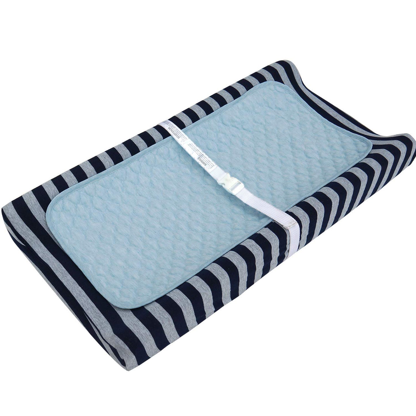 BlueSnail Quilted Thicker Waterproof Changing Pad Liners,3 Count(Blue 13??x 27??