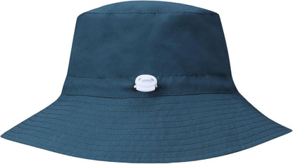 55cube Toddler Sun Hat Beach Bucket Hat for Girls Boys Toddlers