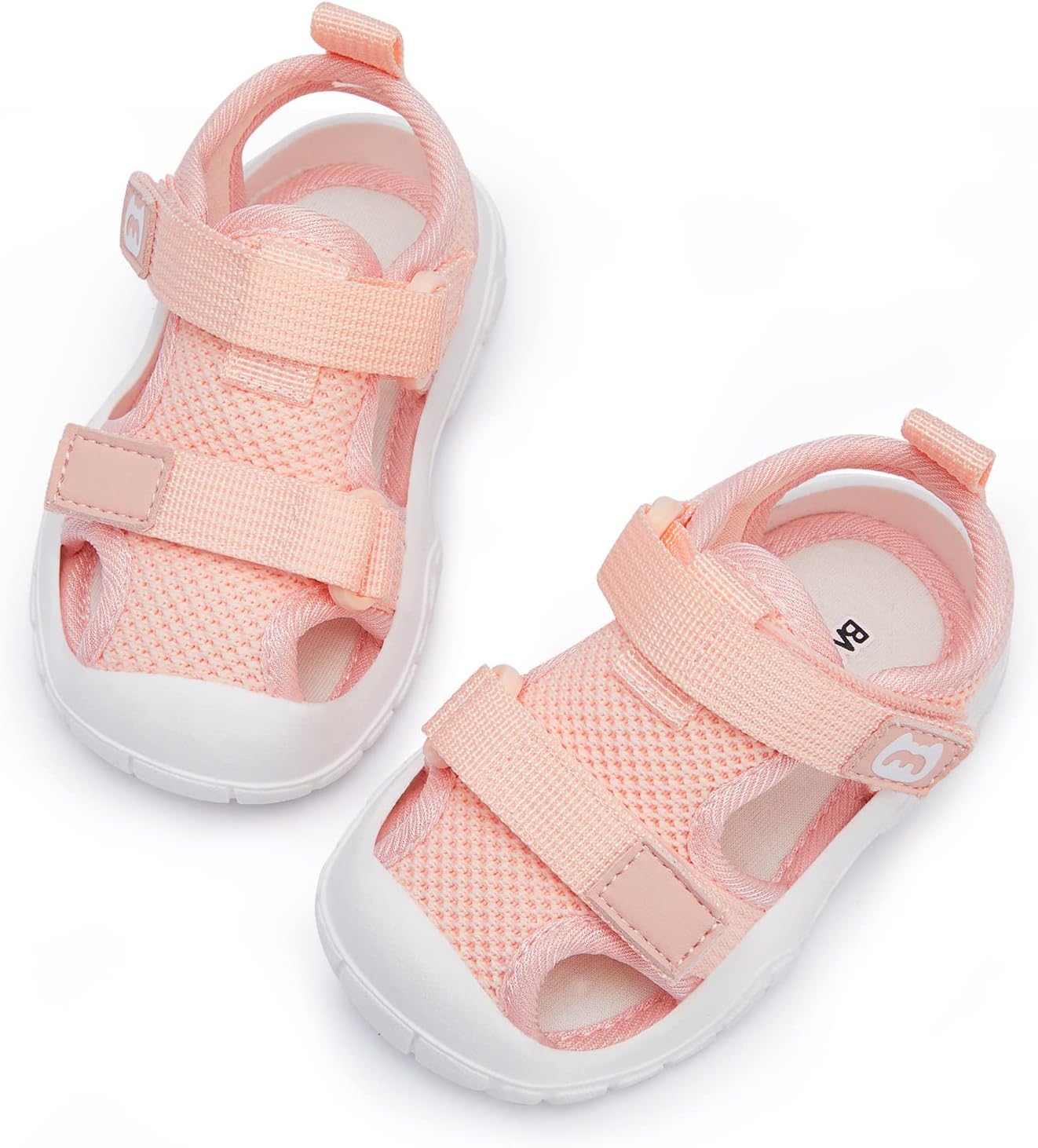 BMCiTYBM Baby Boy Girl Closed Toe Summer Sandals Lightweight Shoes Infant Non-Slip First Walking Sneakers 6 9 12 18 24 Months