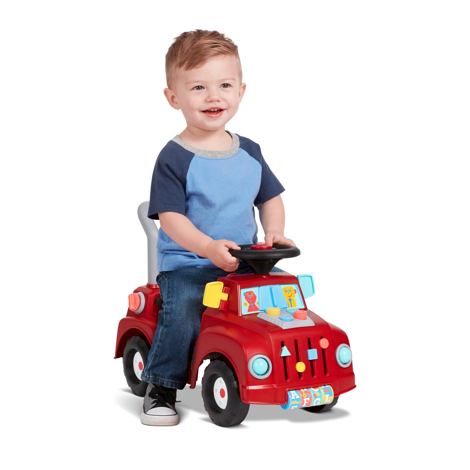 Radio Flyer Tinker Truck, for Toddlers 1-3, Toddler Ride On Toys