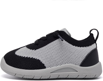 MORENDL Toddler Shoes Baby Walking Sock Shoes Infant Sneakers 0-4 Years Boy Girl Barefoot Tennis Shoe Non-Slip Brethable