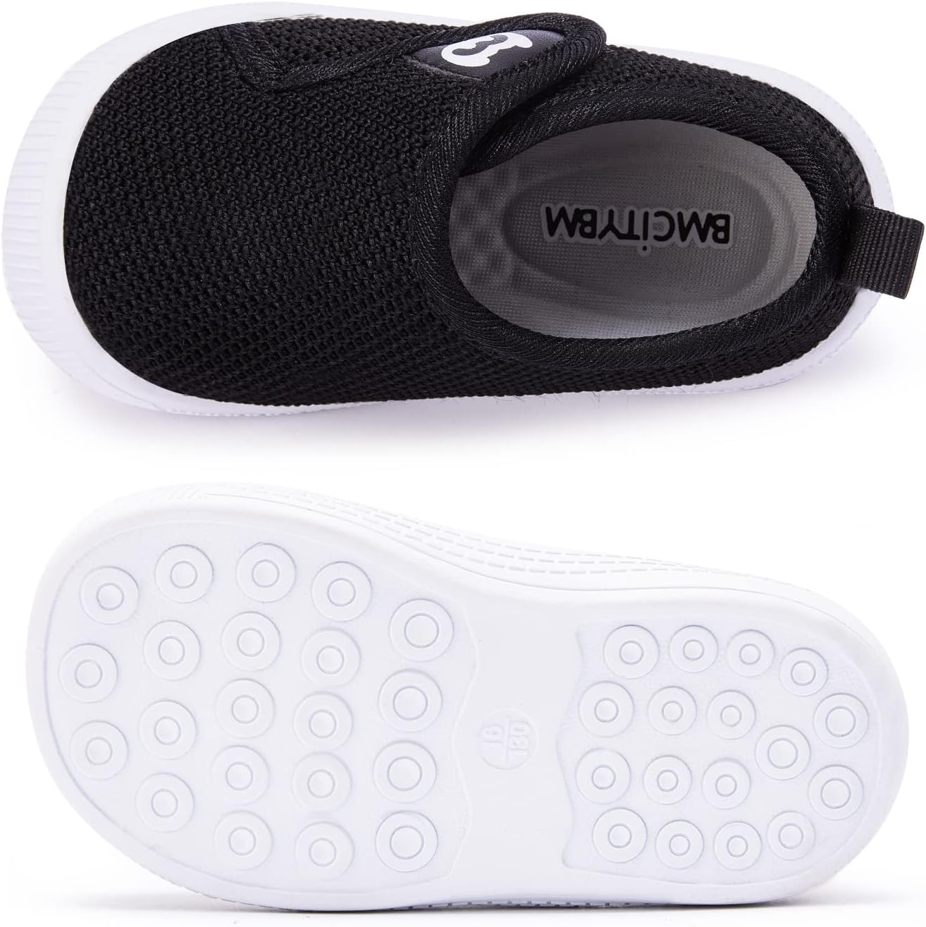 BMCiTYBM Baby Shoes Infant Boy Girl First Walker Shoes Toddler Walking Shoes Lightweight Non-Slip Sneakers for 6 9 12 18 24 Months