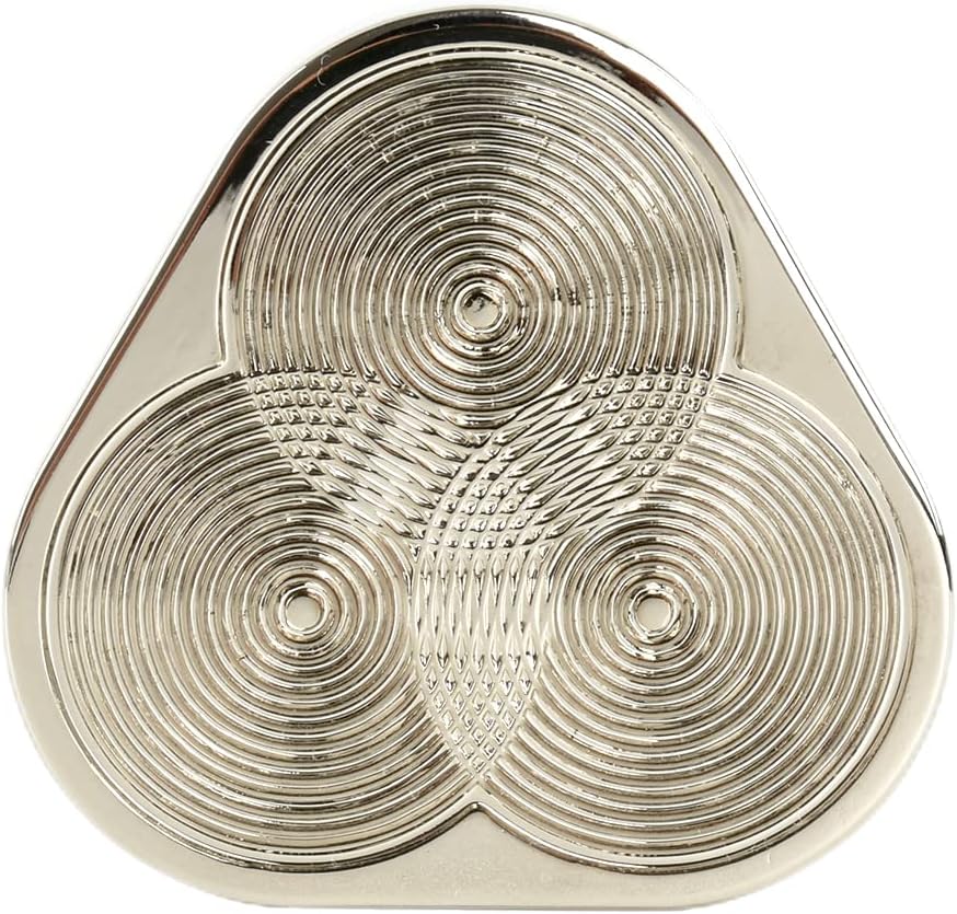 EDC Metal Fidget Slider Toys- Stress Relief EDC Fidget Slider Casual Metal Adult's Hand Toys Office Desk Toys Gifts Stress Toys for Adults(TR-Silver)