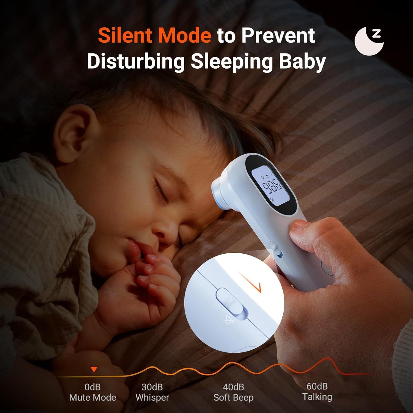 iHealth Infrared Digital Thermometer for Adults and Kids, Baby Thermometer with 3-in-1 Mode &