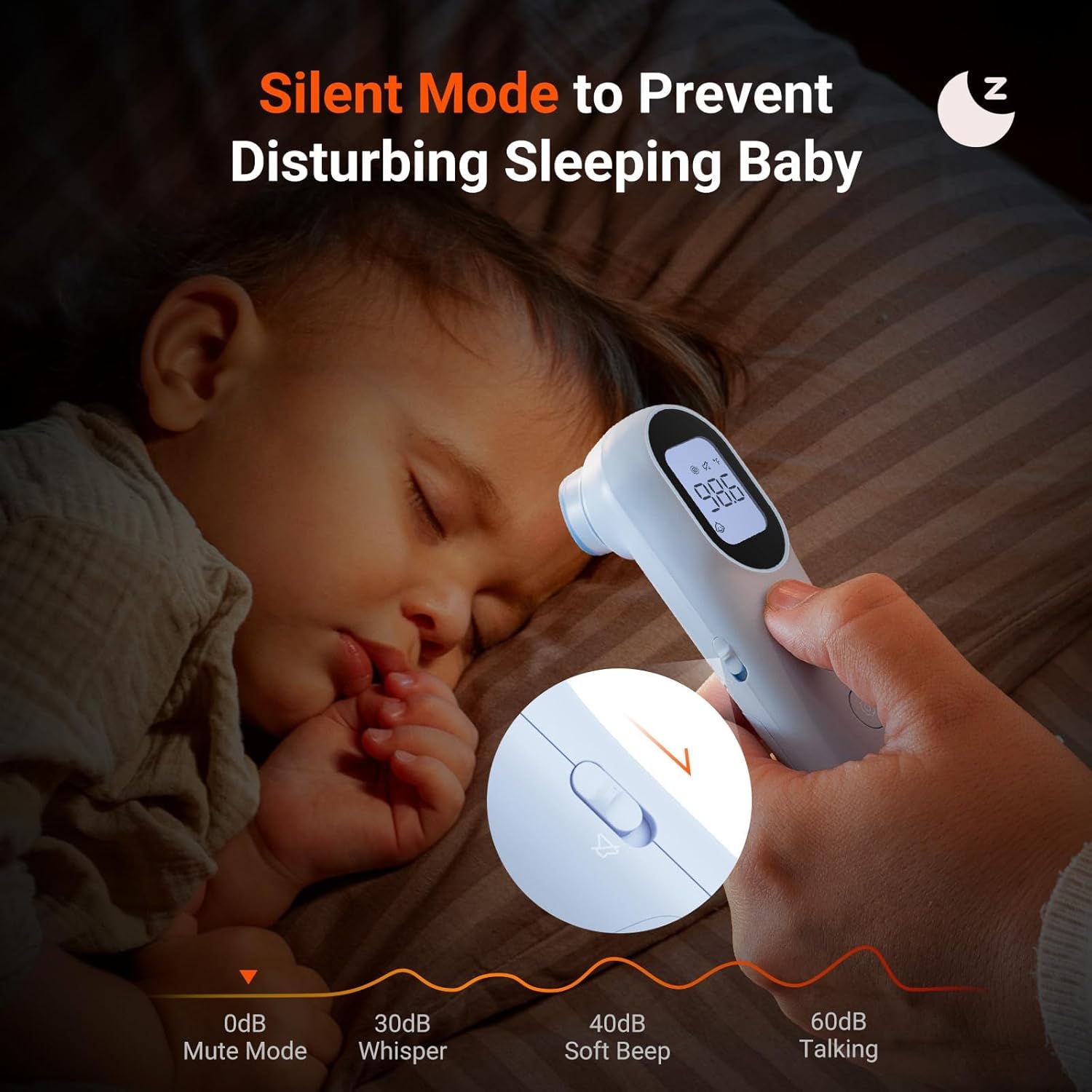 iHealth Infrared Digital Thermometer for Adults and Kids, Baby Thermometer with 3-in-1 Mode &