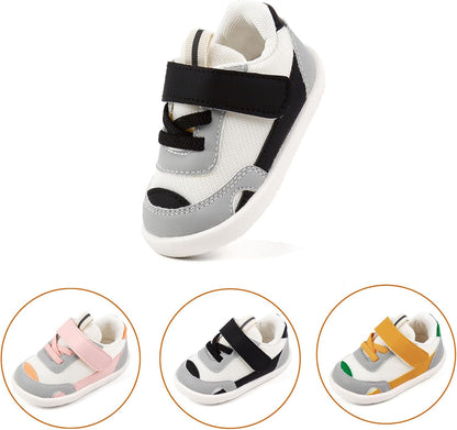 Baby Boy Girl Shoes Infant Non Slip Sneakers Breathable Lightweight Toddler First Walking Shoes 6 12 18 24 Months