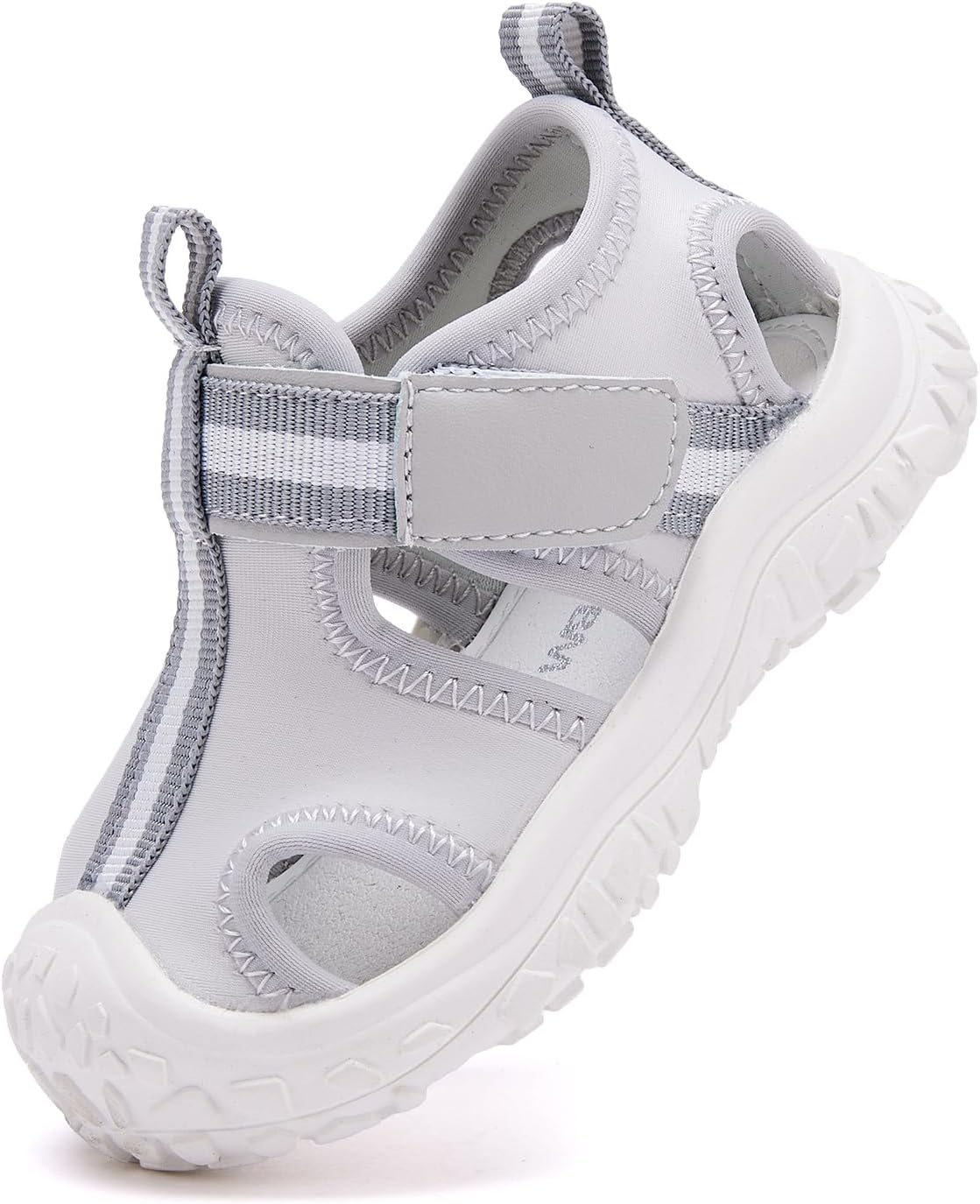 BMCiTYBM Baby Boy Girl Closed Toe Summer Sandals Lightweight Shoes Infant Non-Slip First Walking Sneakers 6 9 12 18 24 Months