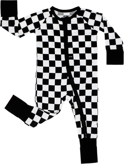 Little Sleepies Pajamas for Baby Boys & Girls, Viscose from Bamboo Baby Pajamas, Preemie & Newborn Sleepers, 2-Way Zipper PJs