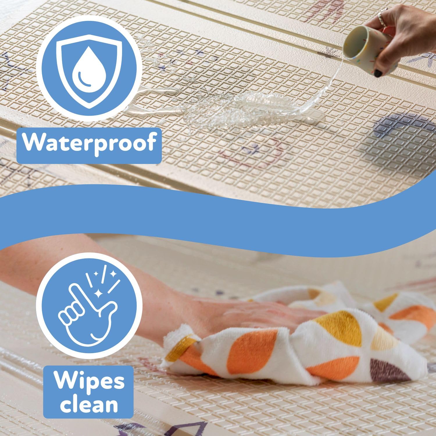 Nuby Reversible Baby Floor Mat