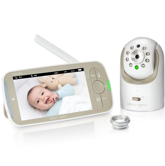 Infant Optics DXR-8 PRO - Patented Active Noise Reduction (ANR), 5” HD Video Baby Monitor with 1