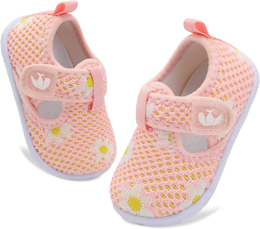 FEETCITY Barefoot Baby Shoes Girls Boys Walking Shoes Infant Sneakers Lightweight Flexible Newborn Dress School Shoe