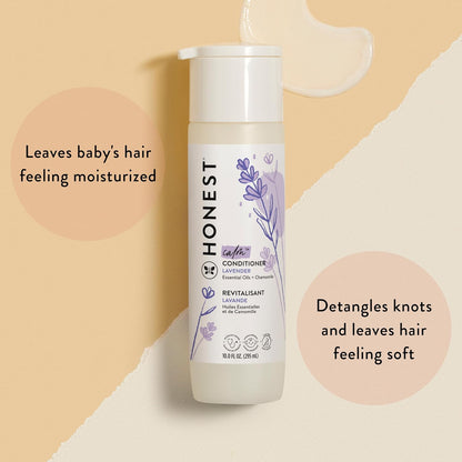 The Honest Company Silicone-Free Conditioner & 2-in-1 Cleansing Shampoo + Body Wash Duo | Gentle