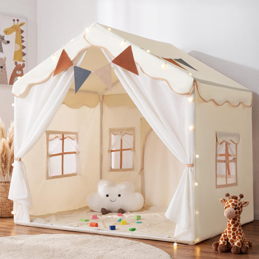 besrey 2-in-1 Kids Play Tent, Indoor Tent with Double Doors