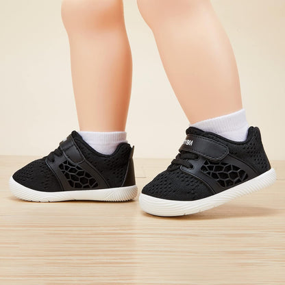 BMCiTYBM Baby Boy Girl Shoes Breathable Mesh Walking Shoes Lightweight Non-Slip Sneakers Infant First Walkers 6 9 12 18 24 Month