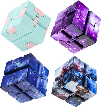 Infinitycube Fidget Toy Stress Relieving Fidgeting Game for Kids and Adults,Cute Pocket-sized