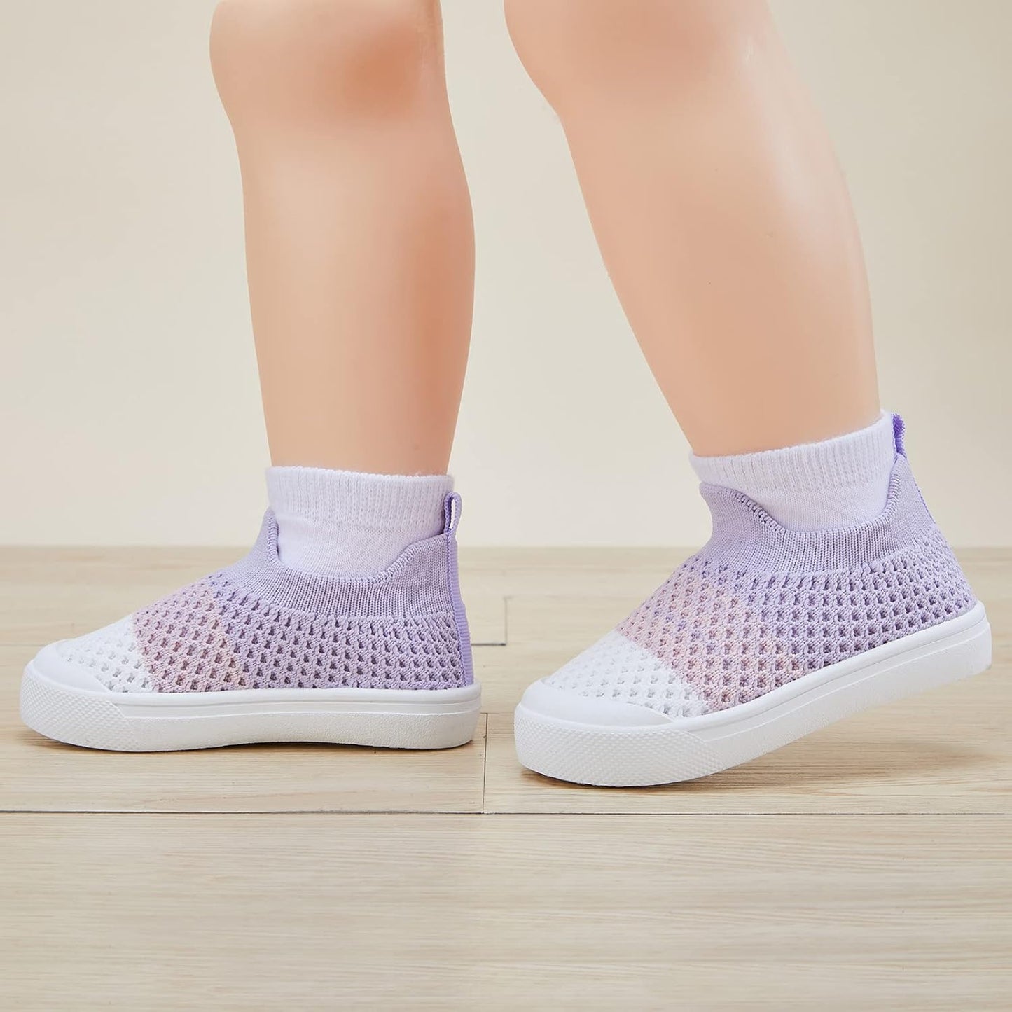 BMCiTYBM Baby Sneakers Girls Boys Lightweight Breathable Mesh First Walkers Shoes 6-24 Months