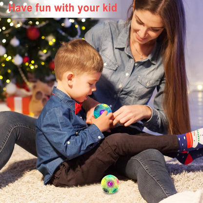 Vdealen Magic Rainbow Puzzle Ball, Fidget Ball Puzzle Brain Teaser Fidget Toy for Boys & Girls- Birthday Party Easter Valentines Day Christmas Stocking Stuffers for Kids Teen & Adults-2 Pack