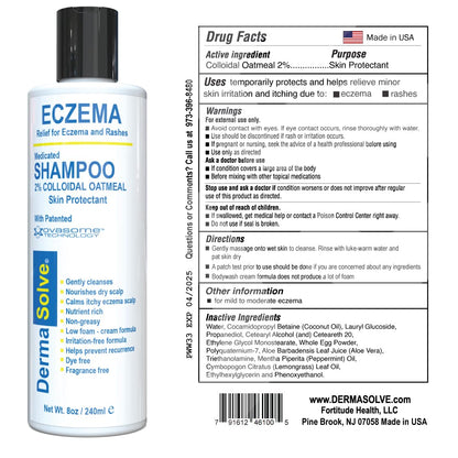 Eczema Shampoo & Conditioner (Combo Pack) - Flare Control Scalp & flake Relief Therapy that