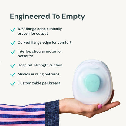Willow Go - Hands Free Breast Pump - Wearable Breastfeeding Pump - Portable, Electric, Cordless, &