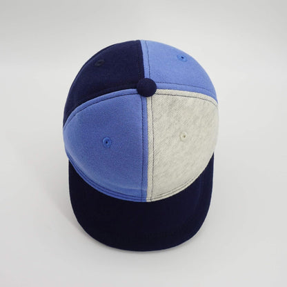 Keepersheep Baby Baseball Cap Infant Sun Hat, Cotton Knit with Soft Brim, Adjustable Soft Newborn Toddler Cap