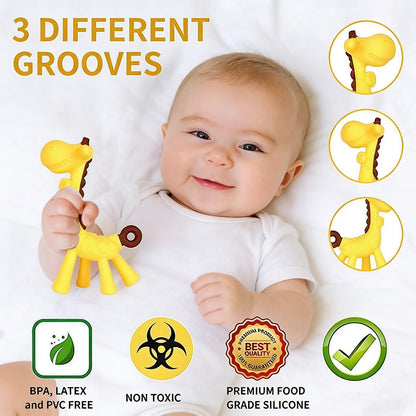 Baby Teething Toys 3-6 Months, Baby Chew Teether Toys