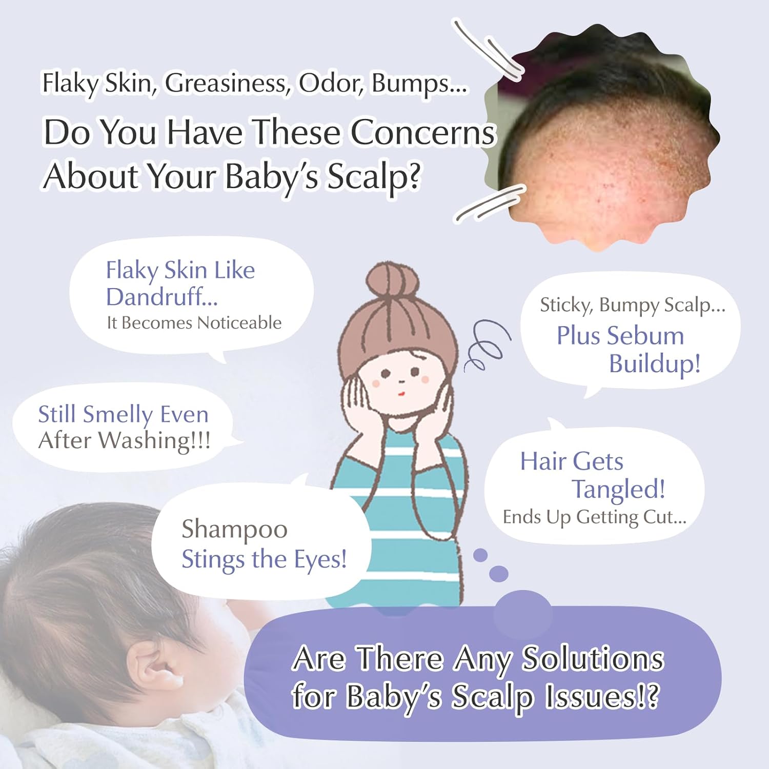 Mama&Kids Baby Hair Shampoo 370 ml / 12.51 fl oz Baby Shampoo for sensitive skin, Toddler Shampoo